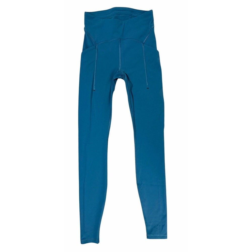 Lululemon Power Thru High-Rise Tight 28" Capture Blue Women's Size 4
